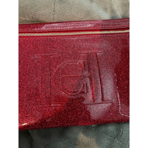Carolina Herrera red glitter bag - Picture 4 of 4